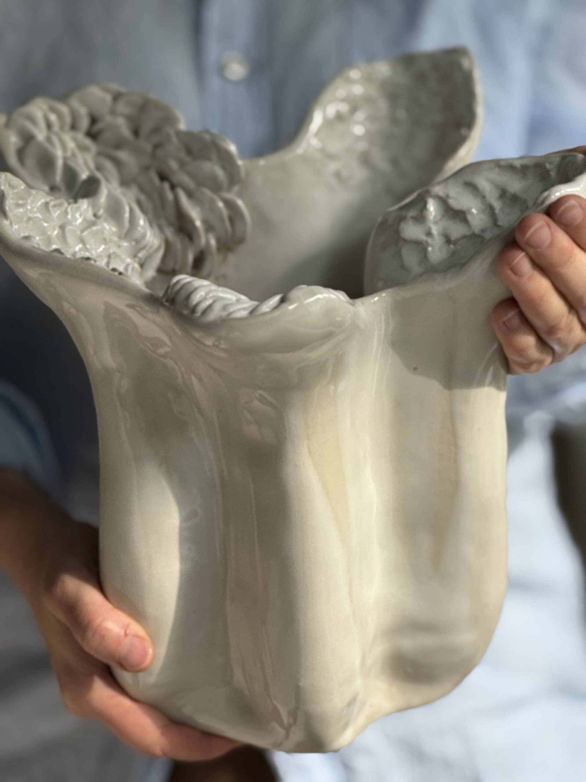 Art object white glazed - Image 2