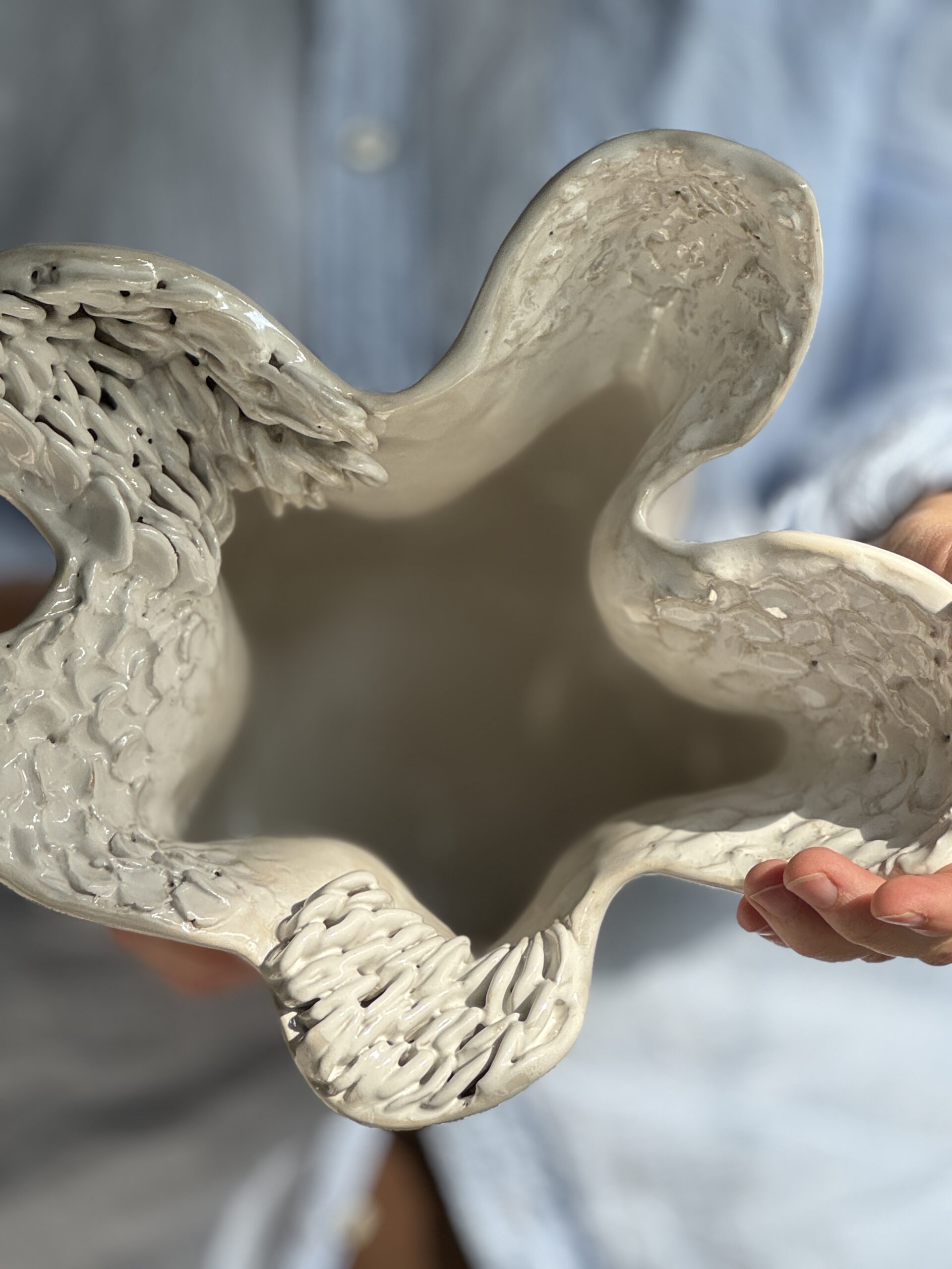 Art object white glazed - Image 6