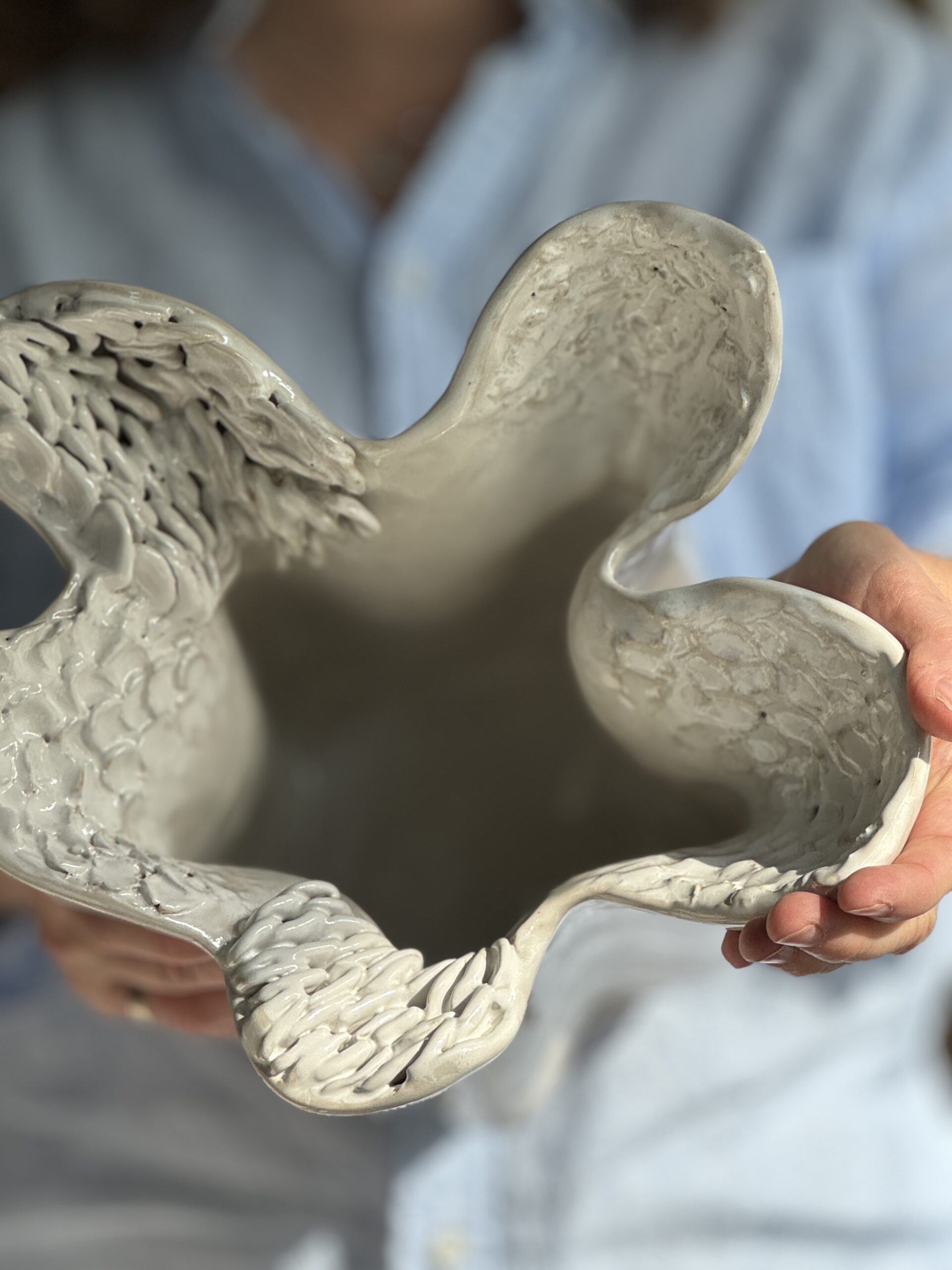 Art object white glazed - Image 7